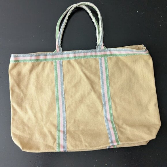 Vintage Handbags - Vintage Canvas Mini Tote Bag, Made in Maine